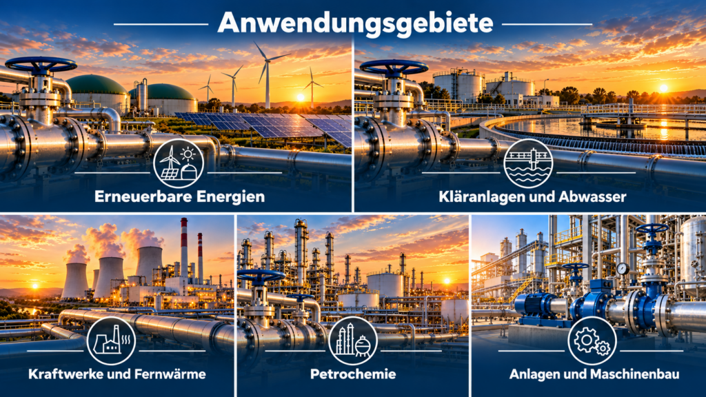 anwendungsgebiete industrieller anlagen